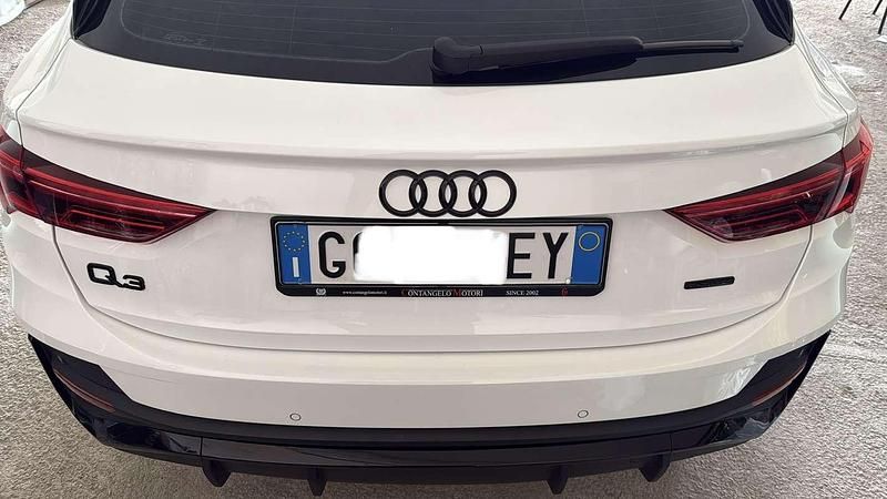 Usata Audi Q3 Sportback S-Line 150 CV (110 kW) 2021 Bianco SUV