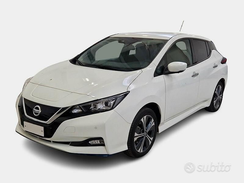 Bianco Usata 2020 Nissan Leaf N-Connecta Due volumi | 14.950 € (Ottimo prezzo) - Immagine 1/4