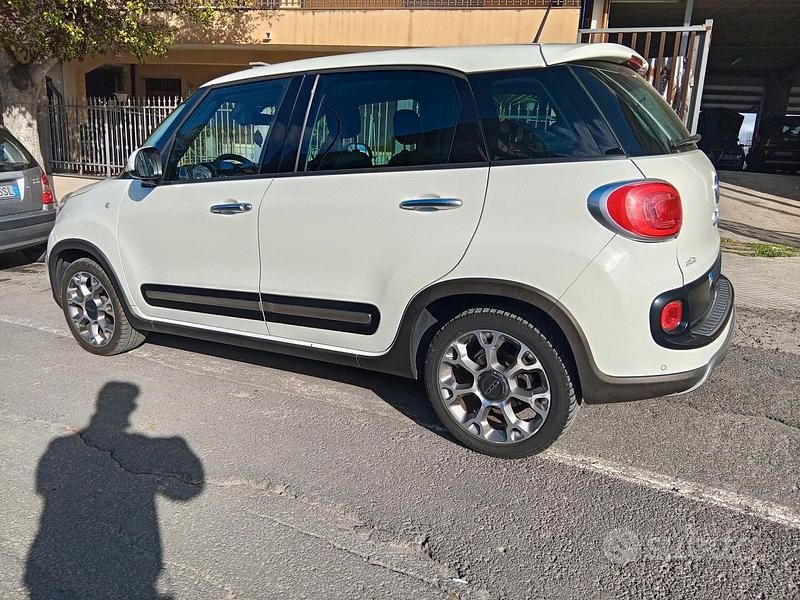 Usata Fiat 500L Trekking 95 CV (69 kW) 2016 Bianco Monovolume