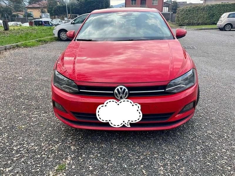 Usata VW Polo Comfortline 65 CV (47 kW) 2018 Rosso Utilitaria