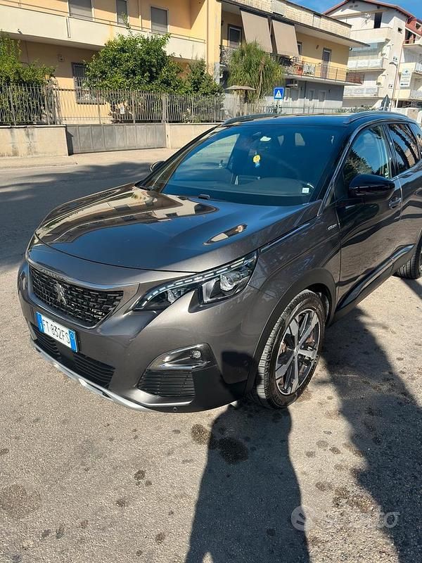 Usata Peugeot 3008 131 CV (96 kW) 2018 Grigio Berlina