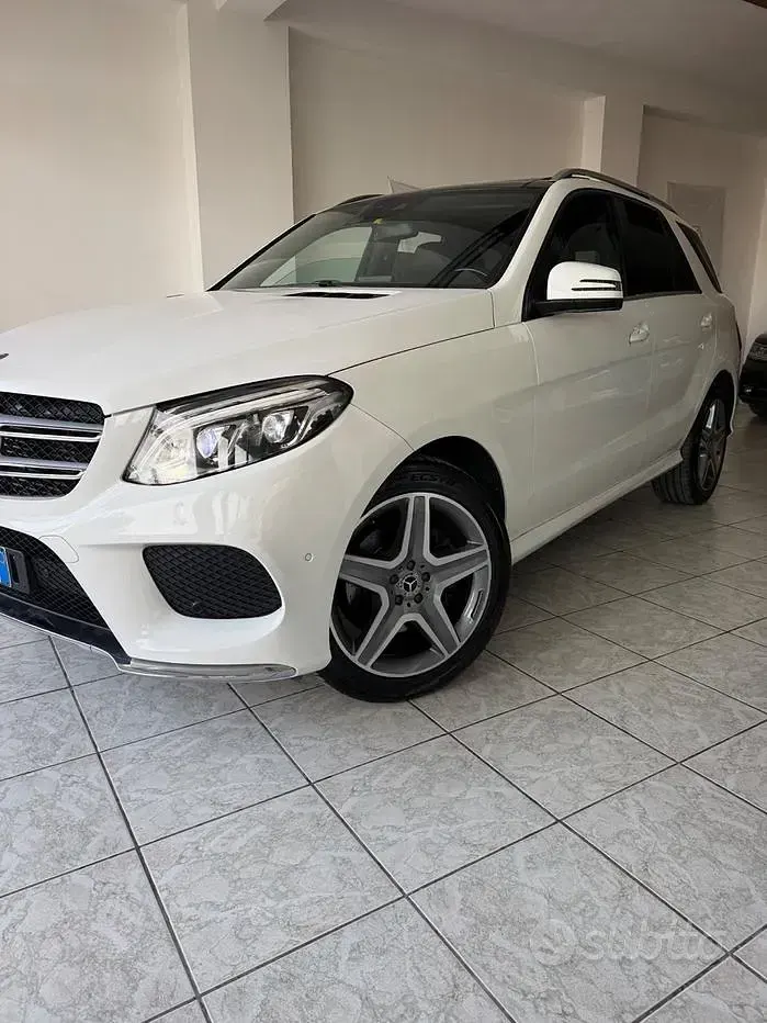Usata Mercedes GLE350 Premium Plus 258 CV (189 kW) 2018 Bianco SUV