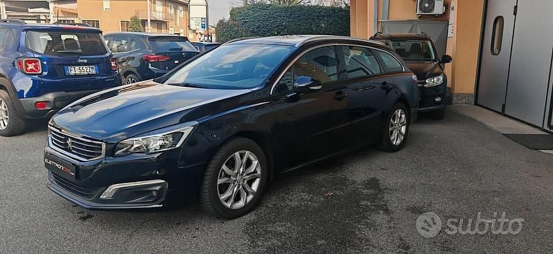 Usata Peugeot 508 Business-Line 114 CV (83 kW) 2015 Nero Station wagon