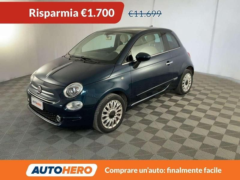 Usata Fiat 500 Lounge 69 CV (50 kW) 2019 Blu/azzurro Berlina