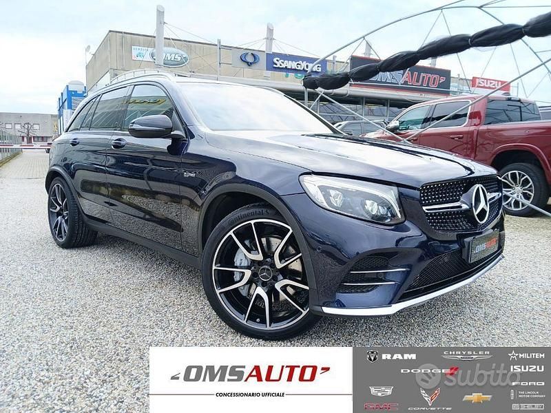 Usata Mercedes GLC43 AMG AMG 367 CV (269 kW) 2018 Blu SUV