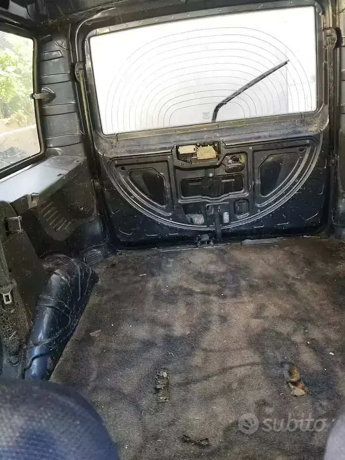 Usata Fiat Doblò 101 CV (74 kW) 2004 Nero Monovolume