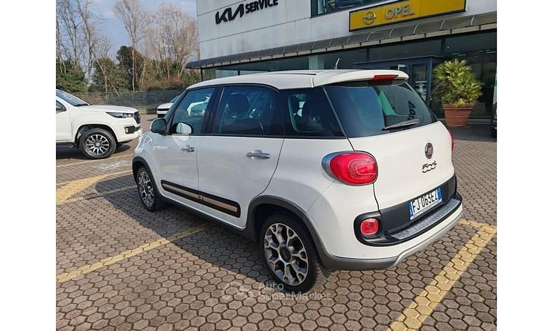 Usata Fiat 500L Lounge 95 CV (69 kW) 2017 Bianco Monovolume
