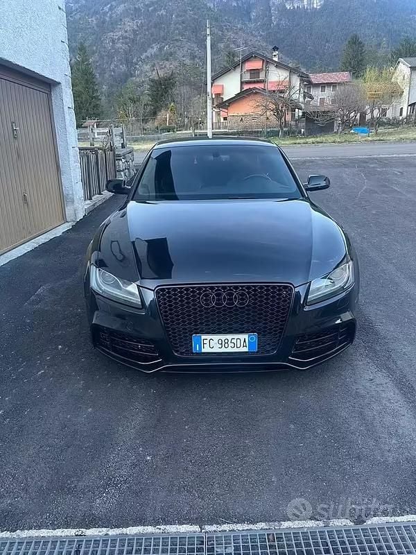 Usata Audi A5 S-Line 2010 Nero Coupé