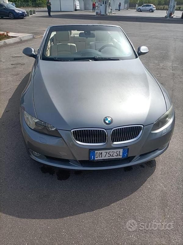 Usata BMW 325 Cabriolet Efficient Dynamics 197 CV (144 kW) 2008 Grigio Cabrio