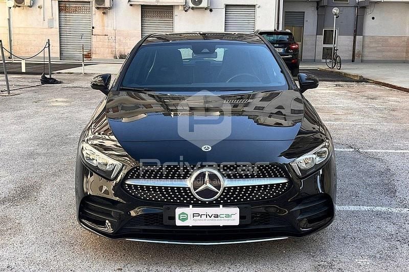 Usata Mercedes A200 Premium 150 CV (110 kW) 2021 Nero Berlina