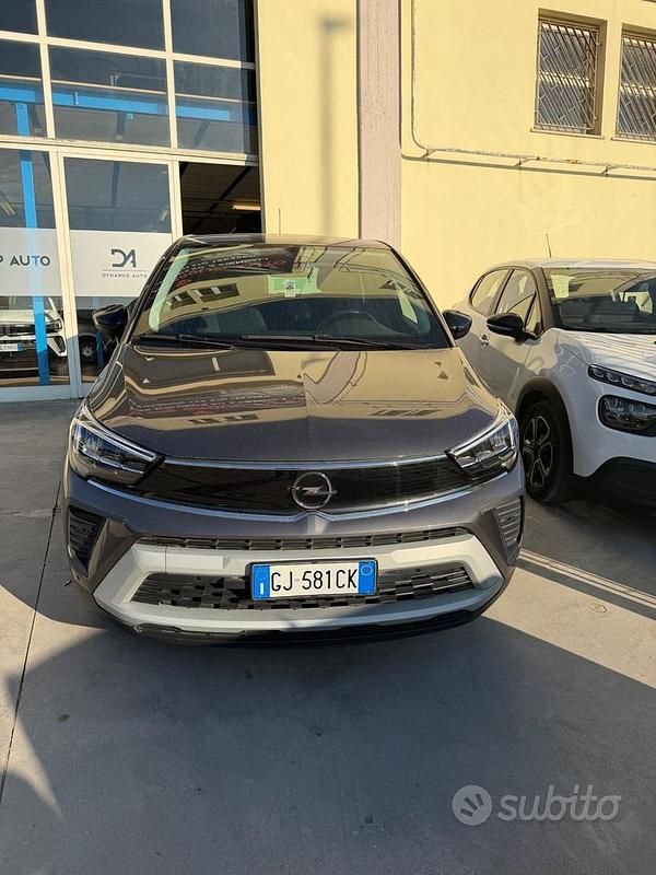 Usata Opel Crossland X 82 CV (60 kW) 2022 Grigio SUV