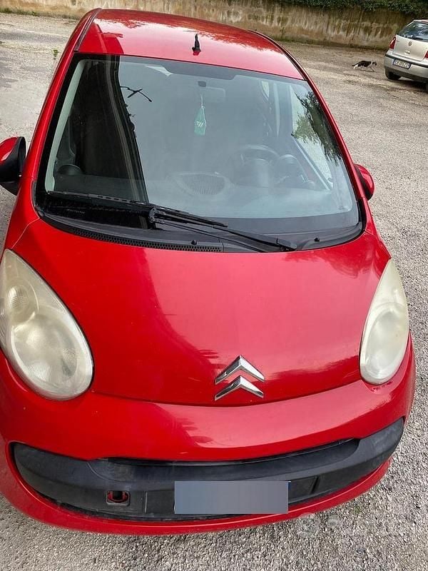 Usata Citroën C1 68 CV (50 kW) 2007 Rosso Utilitaria