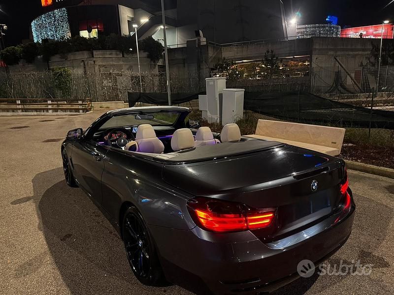Usata BMW 420 M Sport 184 CV (135 kW) 2015 Grigio Cabrio