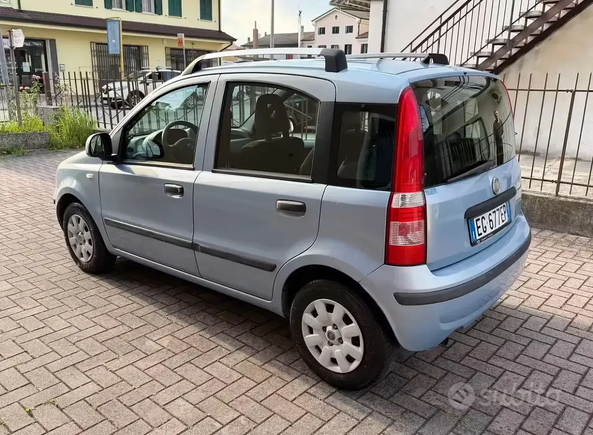 Usata Fiat Panda 69 CV (50 kW) 2011 Blu Utilitaria