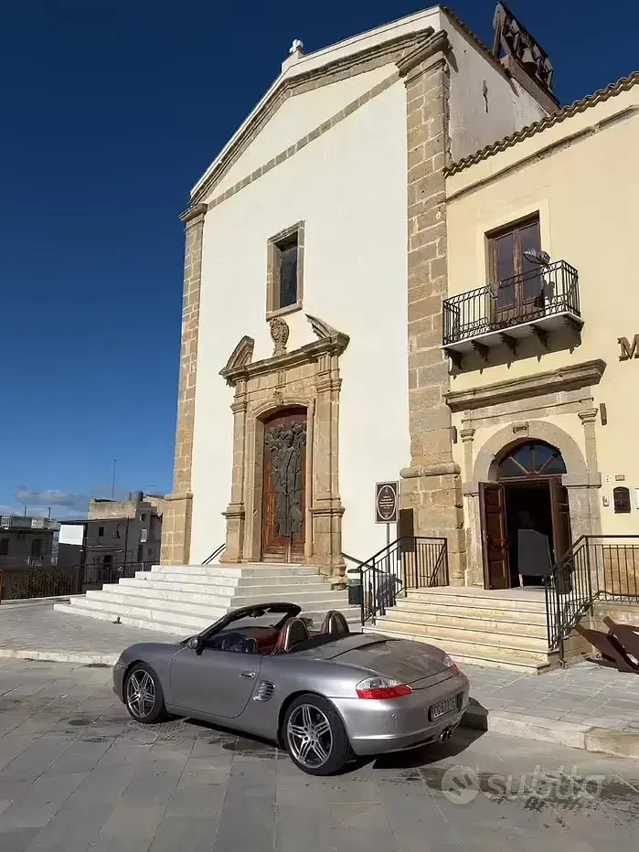Usata Porsche Boxster 260 CV (191 kW) 2003 Grigio Cabrio