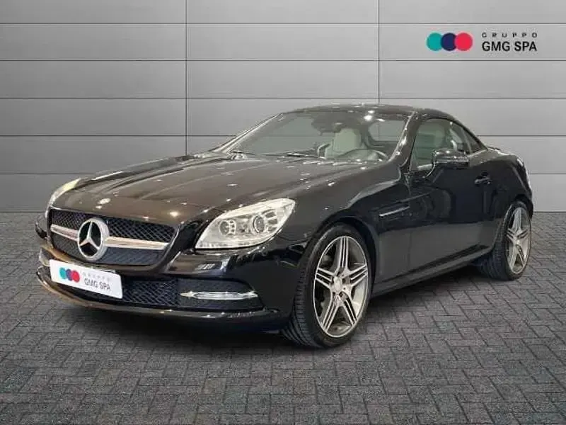 Usado Mercedes SLK200 AMG Edition 1 184 CV (135 kW) 2011 Negro Descapotable