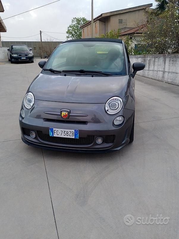Usata Abarth 595C Competizione 180 CV (132 kW) 2016 Grigio Cabrio