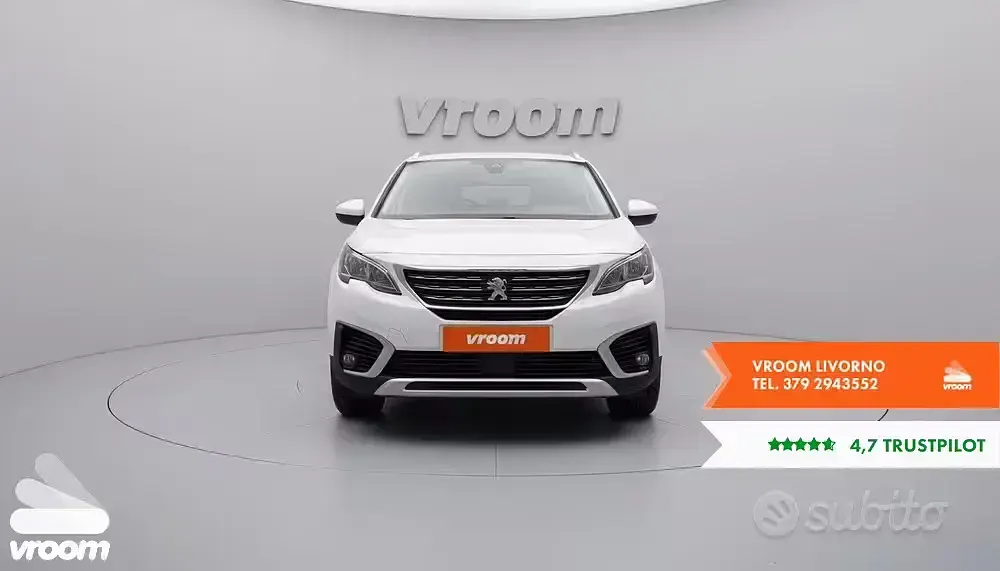 Usata Peugeot 5008 S 131 CV (96 kW) 2019 Bianco SUV
