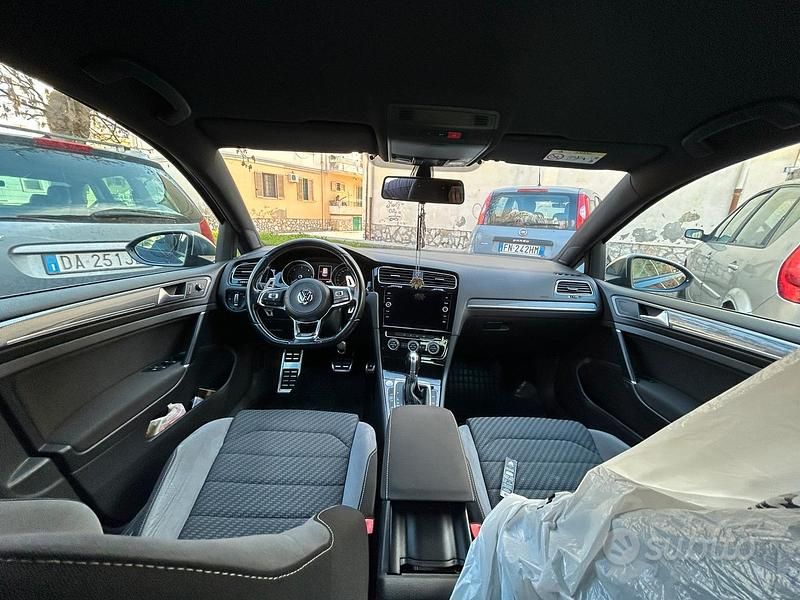 Usata VW Golf VII R-line 2019 Nero Berlina
