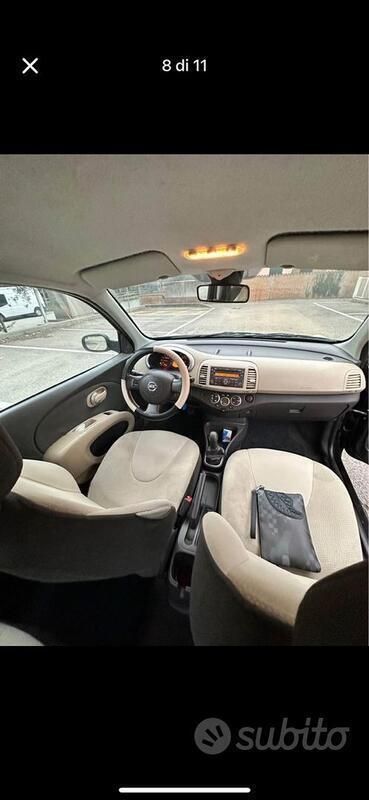 Usata Nissan Micra 80 CV (58 kW) 2009 Nero Utilitaria