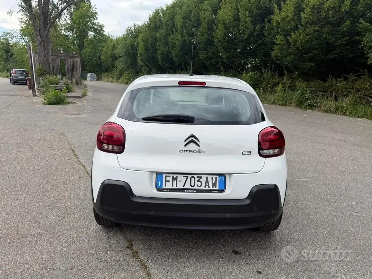 Usata Citroën C3 Feel 82 CV (60 kW) 2017 Bianco Berlina