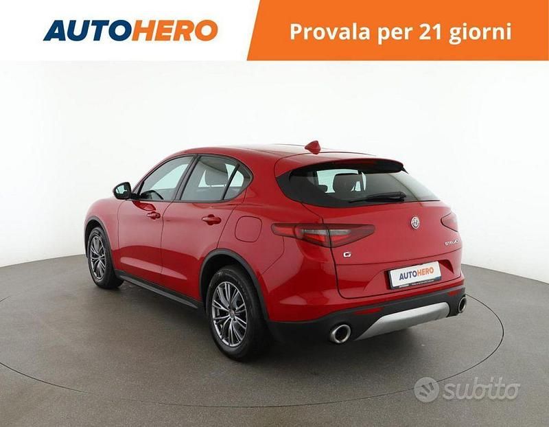 Usata Alfa Romeo Stelvio Business 190 CV (139 kW) 2021 Rosso SUV