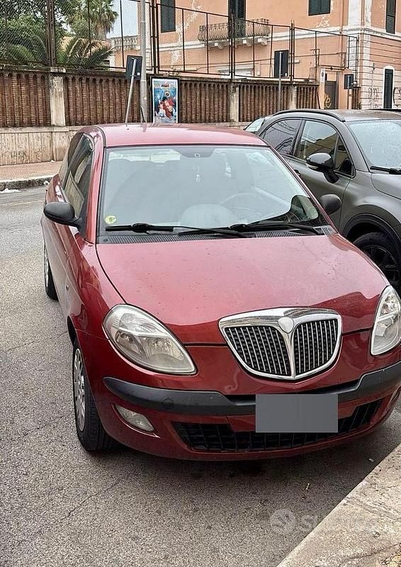 Usata Lancia Ypsilon 2006 Rosso Utilitaria