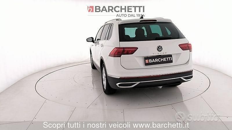 Usata VW Tiguan Elegance 150 CV (110 kW) 2021 Bianco SUV