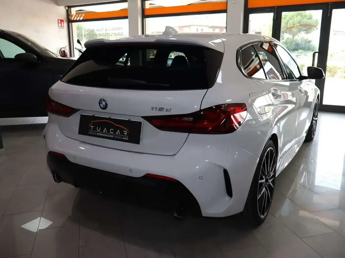 Usata BMW 118 M Sport 150 CV (110 kW) 2022 Bianco Berlina
