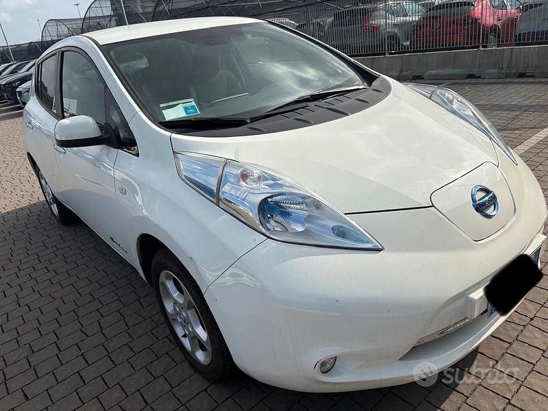 Usata Nissan Leaf 2014 Bianco Utilitaria