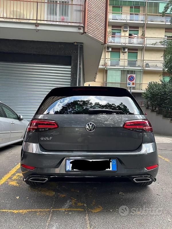 Usata VW Golf VII R-line 2017 Grigio Berlina