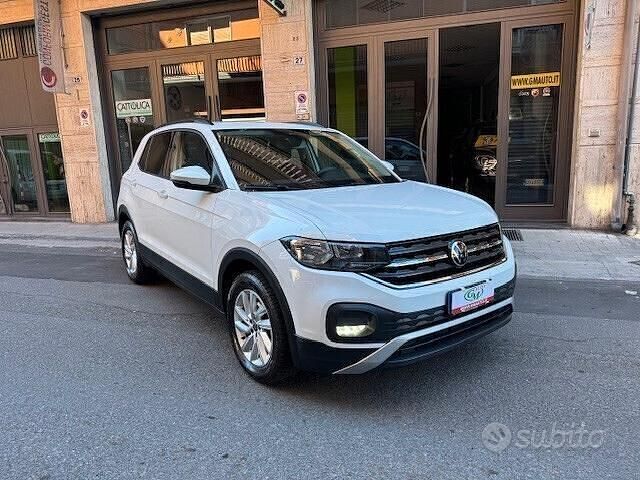 Usata VW T-Cross Advance 95 CV (69 kW) 2021 Bianco SUV