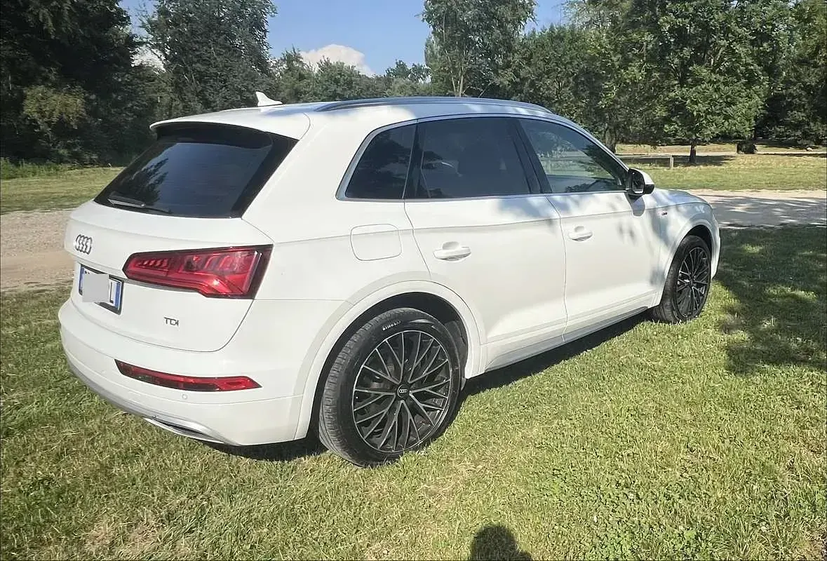 Usata Audi Q5 Advanced Plus 150 CV (110 kW) 2018 Bianco SUV