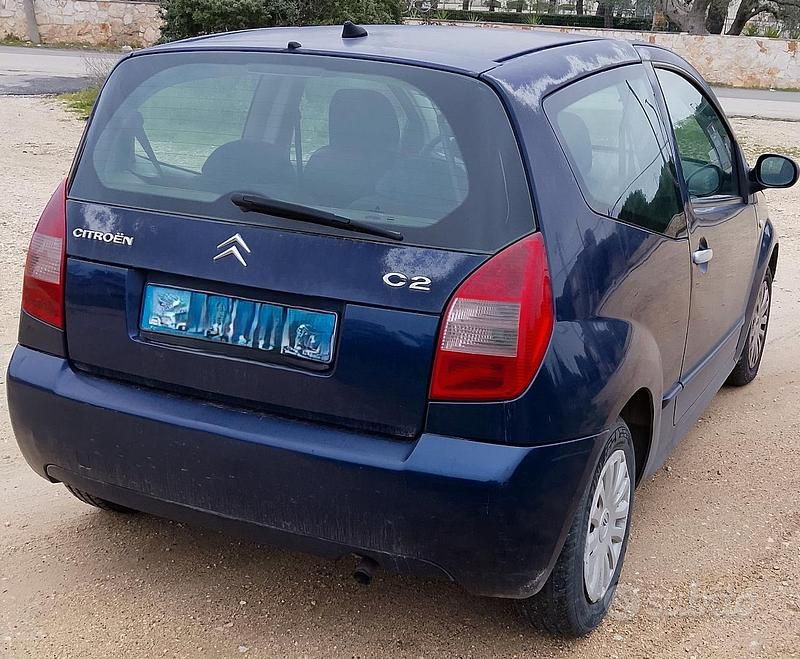 Usata Citroën C2 2003 Blu Utilitaria