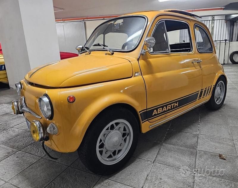 Usata Fiat 500 1960 Giallo Utilitaria
