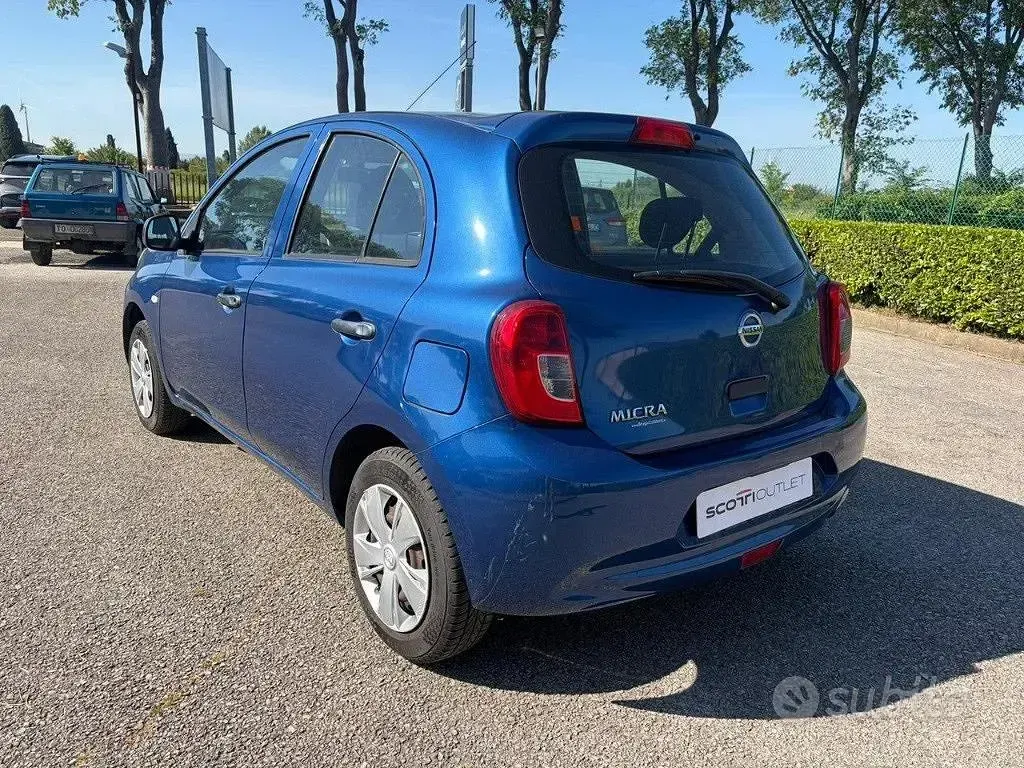 Usata Nissan Micra Acenta 80 CV (58 kW) 2016 Blu Utilitaria