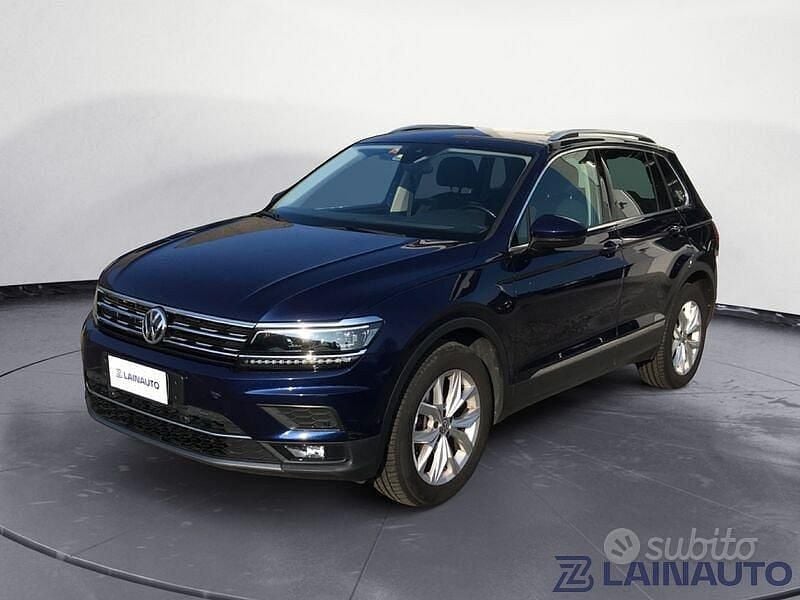 Blu/azzurro Usata 2019 VW Tiguan Advance SUV | 19.900 € - Immagine 1/4