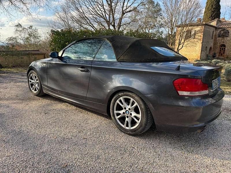 Usata BMW 118 Cabriolet 143 CV (105 kW) 2008 Grigio Cabrio