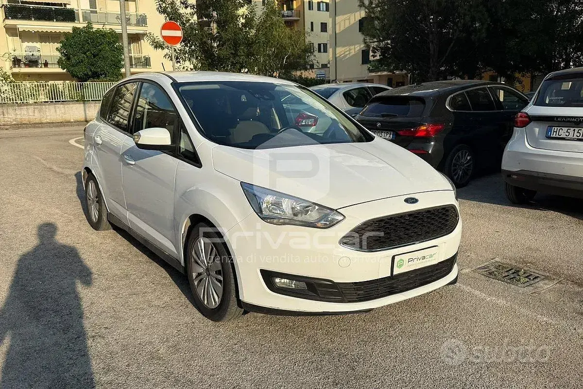 Usata Ford C-MAX Business Edition 120 CV (88 kW) 2019 Bianco Monovolume