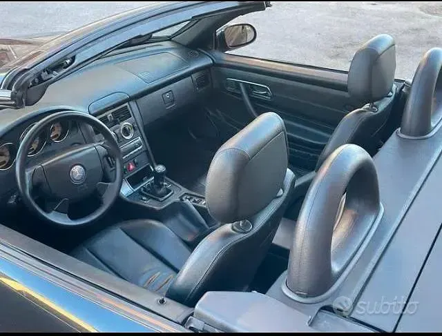 Usata Mercedes SLK200 192 CV (141 kW) 1998 Blu Cabrio