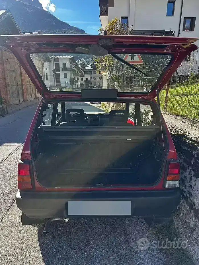 Usata Fiat Panda 4x4 54 CV (39 kW) 2003 Rosso Utilitaria