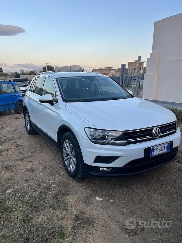 Usata VW Tiguan 116 CV (85 kW) 2017 Bianco SUV