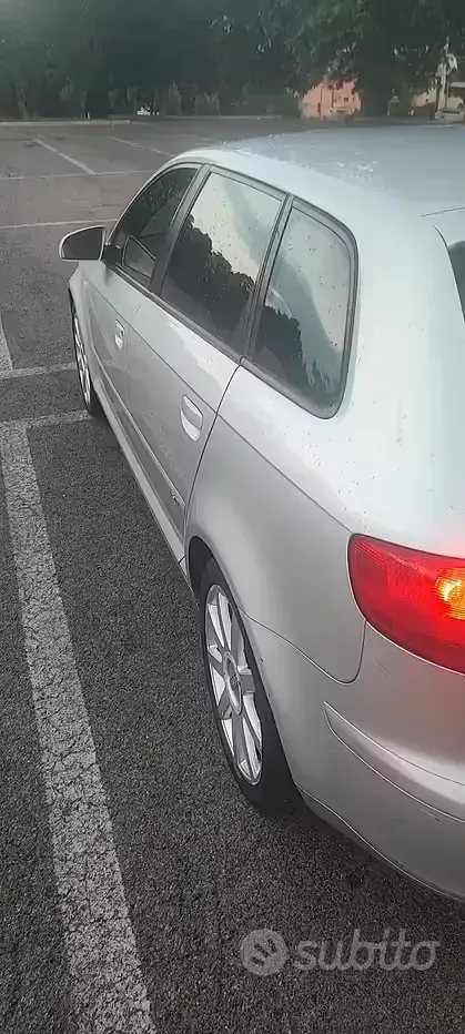 Usata Audi A3 140 CV (102 kW) 2011 Grigio Utilitaria