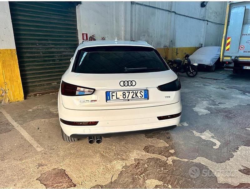 Usata Audi Q3 150 CV (110 kW) 2018 Bianco SUV