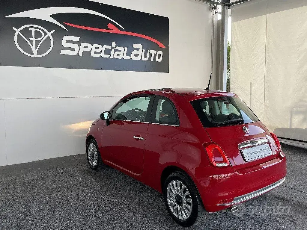 Usata Fiat 500 69 CV (50 kW) 2016 Rosso Utilitaria