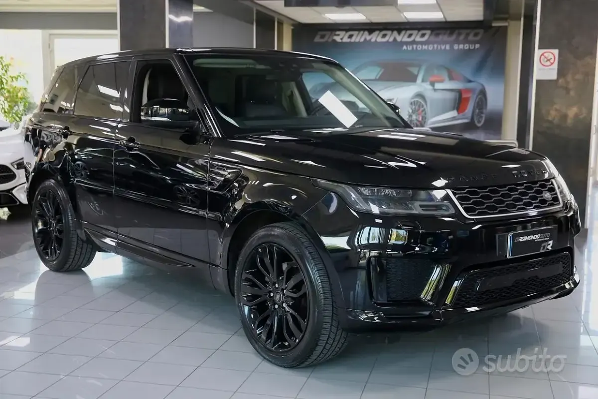 Usata Land Rover Range Rover Sport S 249 CV (183 kW) 2019 Nero SUV