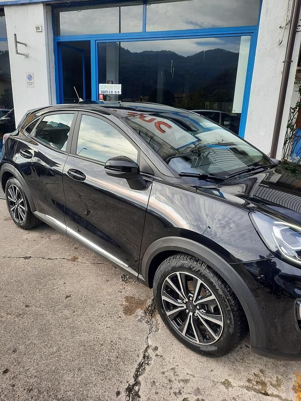 Usata Ford Puma Titanium 125 CV (91 kW) 2021 Nero Berlina