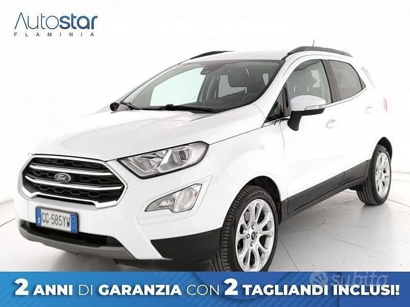 Bianco Usata 2021 Ford Ecosport Titanium S SUV | 12.200 € (Ottimo prezzo) - Immagine 1/4