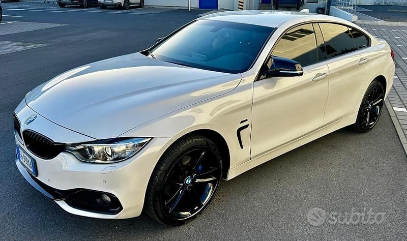 Usata BMW 420 Sport Line 190 CV (139 kW) 2018 Bianco Coupé