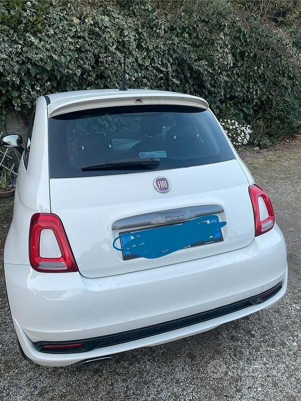 Usata Fiat 500 Sport 95 CV (69 kW) 2017 Bianco Berlina